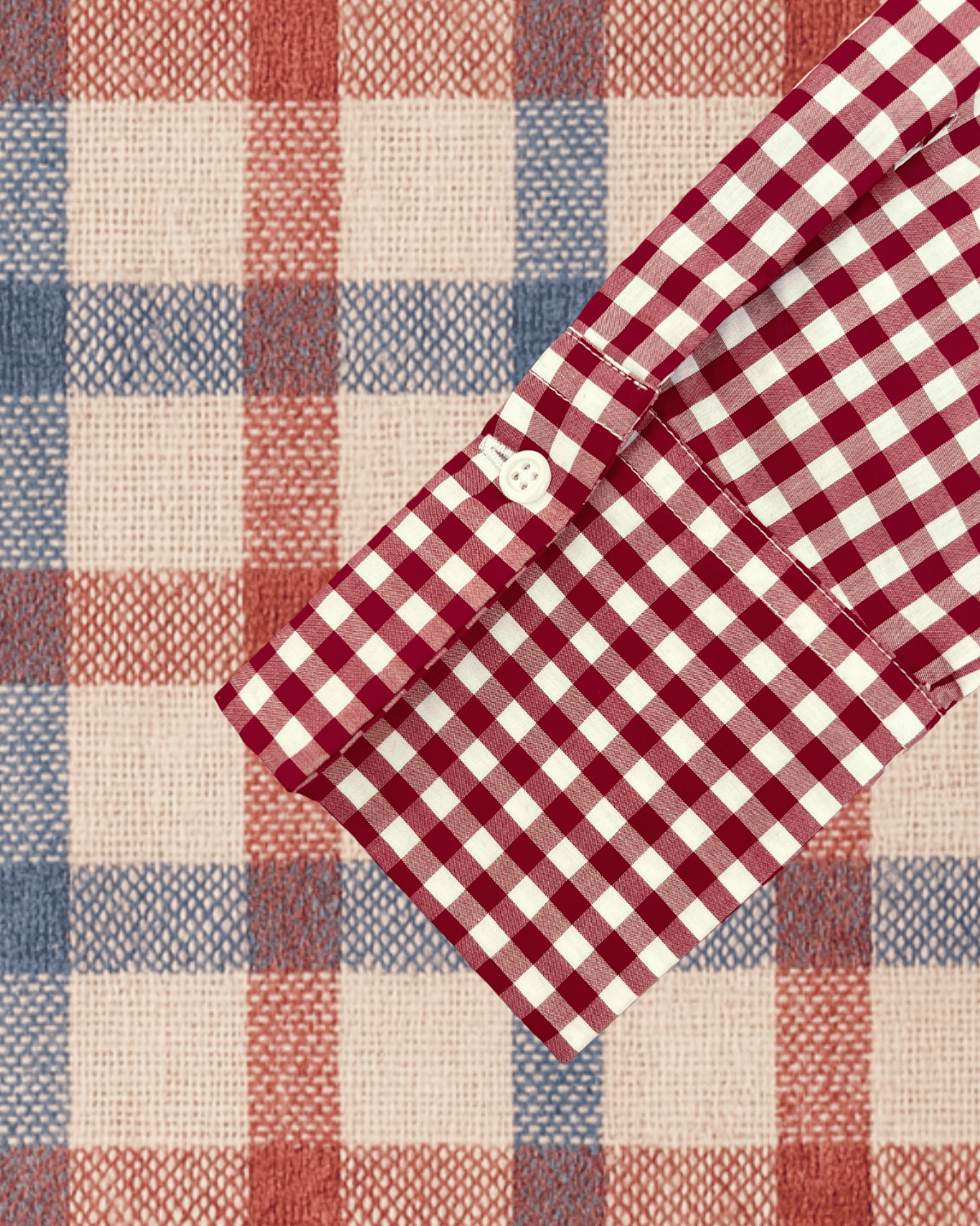 Theresia Blouse in red vichy