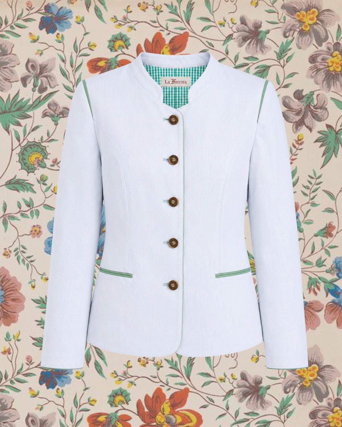 Sissi Joppe in Blue Linen