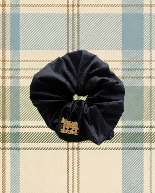 Appenzella Scrunchie Black Silk