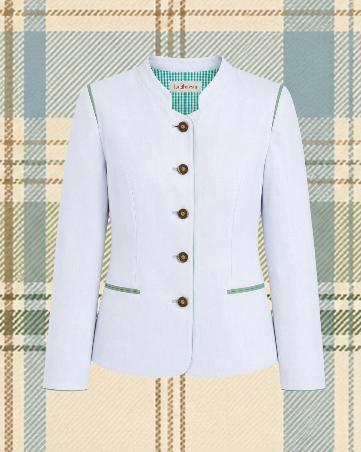 Sissi Joppe in Blue Linen