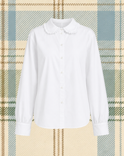 Theresia Blouse in white